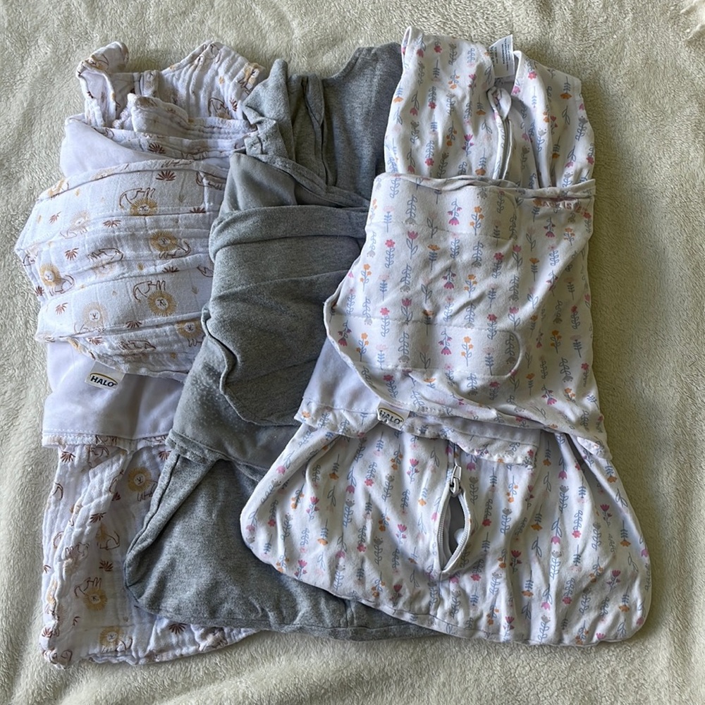 3 Halo Sleepsacks